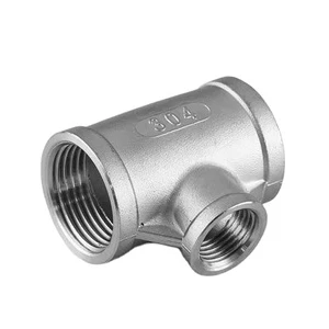 FREE SAMPLE Stainless Steel 201 304 Multi-type Male Female Reducing Elbow Tee Cross Union Cap Coupling Thread Pipe Fittings