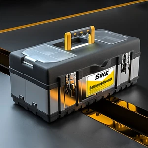 Portable Large Household Maintenance Electrician Toolbox Multifunctional Hardware Auto Car Repair Waterproof Shockproof OEM Case
