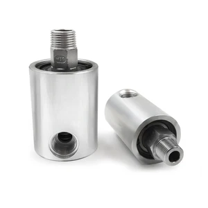 Pneumatic Rotary Joint Aluminum Alloy 3500 Rpm High Speed Rotation Connector