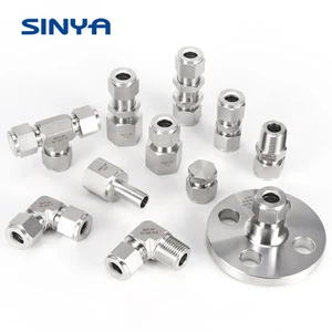 Pipe and Tube Fittings 5 mm Compression Fitting Stainless Steel an Fittings