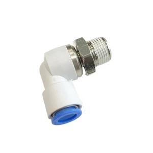 CKT Good Quality Standard Rotary Swivel One-touch Male Elbow Fitting Connector