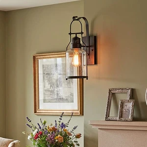 Cross-border American Style Loft Vintage Wall Lamp Industrial Living Room Rustic Corridor Bedside Bar Counter Decorative Waterpr