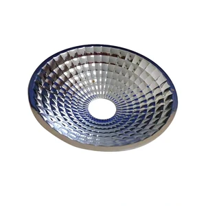Auto Spinning Factory Aluminium Reflector Cup, Diffuser Downlight Track Light Reflector Cup 90 Degree Cob Reflector