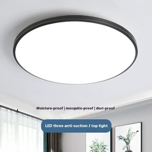 Modern LED Three-Proof Ceiling Lamp for Living Room Dust-Resistant for Balcony Bedroom Bathroom Kitchen