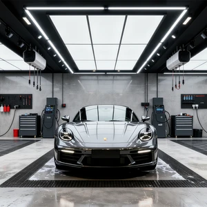 Hot Selling Easy Install Garage Box Light Panel Led Light Good Service Design Ceiling Lights Modern for Auto Garage