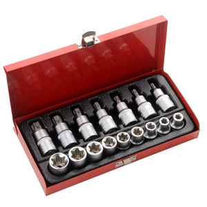 E-type Sleeve Set Plum Blossom Sleeve Hexagonal Spline Sleeve Combination Auto Repair Special Tool