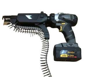 1/2 in Portable Drywall Electric Nail & Screw Gun Industrial Grade Automatic & Cordless 220v Rated Voltage DIY Level