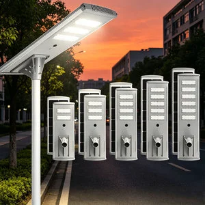 Solar Lights Outdoor Waterproof Road Solar Street Light, Outdoor Solar Street Light High Quality, for Parking Lot Yard