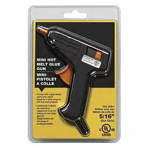 Mini Electric Hot Melt Glue Gun with Trigger Type 120V-10W for DIY Use
