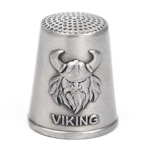 Custom Your Own Logo Design Country City Viking Tourist Souvenir Finger Sewing Metal Thimble