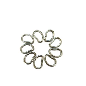 Wholesale S925 Sterling Silver Spring Ring Clasps Custom Logo Engraving & Bulk OEM Jewelry Findings for Brands
