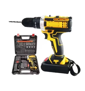 Professional Practical Home Kit Electrician Cordless Driver Drill Basic Tool Set