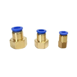 PCF Series Female Hose Rotating Connector Push in Fitting Pneumatic Hose Quick Connector Parts for Air Accessories