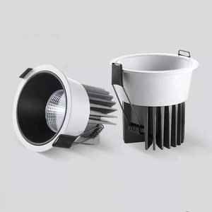 Embedded Deep Anti-glare Narrow Frame COB Family Living Room No Main Light Down Light Wall Washing Spotlight LED Ceiling Light