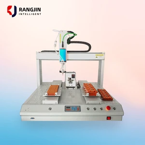 Benchtop Automatic High Precision Glue Dispensing Equipment Electronic Assembly Yellow Glue Silicone AB UV Glue Hot Melt 1 Year