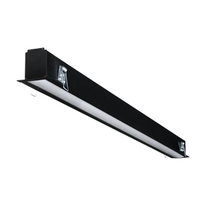 36W-40W Black Aluminum Profile Linear LED Lighting IP54 Rated Dimmable 2-Year Warranty Indoor Supermarket Office Linear Light