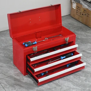 Aluminum Waterproof Tool Storage Box with 3 Compartments Customizable for Garage & Industrial Use-Wholesale