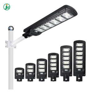 IP65 High Lumen Smart Outdoor Solar Power Road All in One Solar Led Street Light Hot Sale