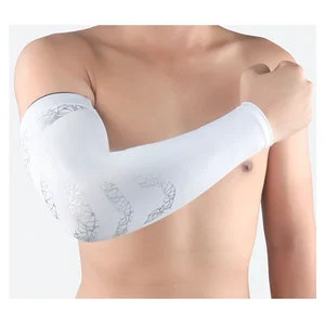 Upf +50 Arm Sleeve Customized Breathable Cooling Arm Sleeves Sports Arm Cooling Sleeves