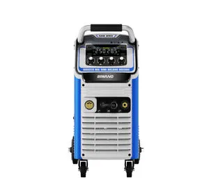 220V Industrial Heavy Duty MIG-250 Inverter Welding Machine 3 in 1 MIG/TIG/MMA with Gas Cylinder Position