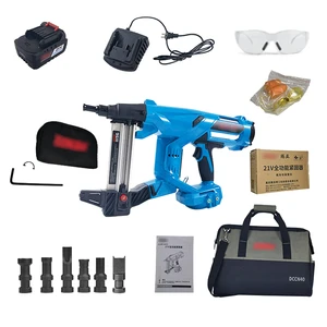 Low Price Toua DCCN 40A Electric Nail Gun Nailer Stapler Cordless Battery Pistol for Concrete Woodworking Construction