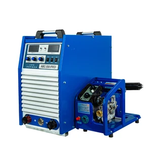 Manufacturer Wholesale Portable Inverter Mig Gas Shielded Welding Machine with Dual Drive Wire Feeders