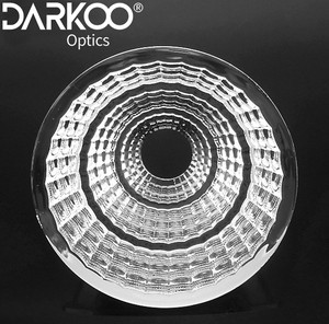 LED Lighting Component Lamp Cover Plastic Led Light Lamp Reflector Cup COB Led Reflector With Holder