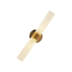 Cylindrical Aluminum Acrylic LED Wall Lamp Remote Modern Design for Living Room Bathroom Vanity Light Frosted Cover No Glare