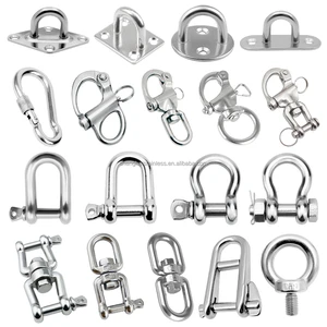 Shenghui Marine Hardware Stainless Steel Anchor Square Pin D Shackle