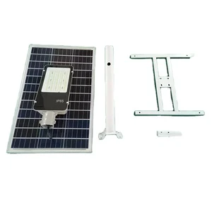 Housing Integrated All-in-One 100W/120W/150W+120W LED Solar Street Light for Garden & Road Use IP65 Outdoor Lighting