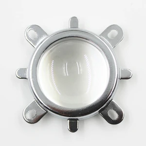 Led Glass Lens with Reflector Collimator, Reflective Cup and Holder 44mm / 77mm for 20W 30W 50W 100W Led Chip