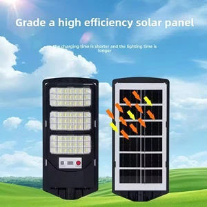 Modern Design All In One Solar Street Light with Remote Control Multi-angle Illumination for Rural Road Highway Project Supply