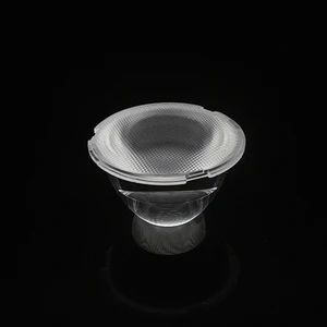 High Quality 45MM PMMA PC Plastic Optical LED Lens Indoor Hotel Restaurant Led Lenses Reflector Lens LES 6-9mm TIR LED Lens