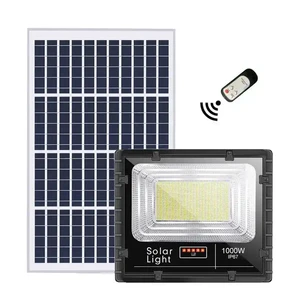 Waterproof Solar Flood Lights 100w 200w 300W 400W With Panel for Garden Solar Flood Light