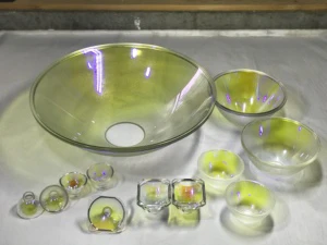 Ultraviolet UV Reflecting Optical Glass Reflector Bowl Cup Light Customized ODM OEM OBM Optical Glass Reflector Bowl Cup Light