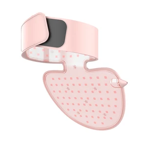 Beauty Device Skin Care Silicone Infrared Red Light Therapy Face Facial Neck & Chest Mask Contour LED Mask for Neck & Decollete