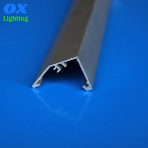 V Groove 45 Degre Corner Led Channel Led v Shape Aluminum Profile for Jewelry LED Rigid Light Strips