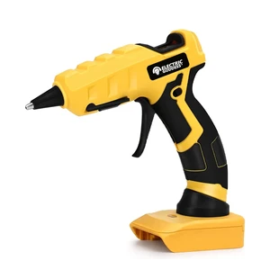18V Electric Goddess Quick Preheat 7mm Cordless Glue Gun for Craft DIY Repair Hot Melt Glue Gun with Battery Power Source