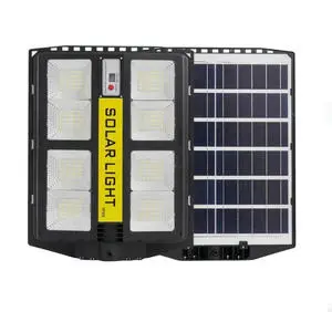 ABS All in One Integrated Outdoor Solar Rador Sensor High Brightness All in One Solar Street Light