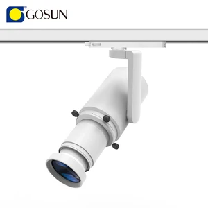 42W Wide Beam Angle 68° CCT Tunable White Contour Profile Led Track Light for museum