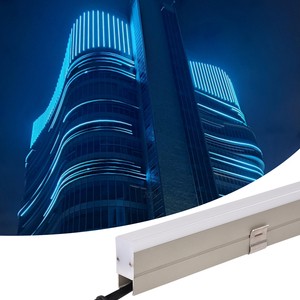 One Stop Lightings Fashionable Design Service Custom Building Recess LED Light Linear Outdoor Light for Project