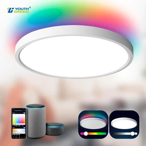 2025 New Smart Tri-proof IP44 Waterproof Led Ceiling Lights 3CCT Slim Body 18W 24W 30W LED Ceiling Lights for Bedroom