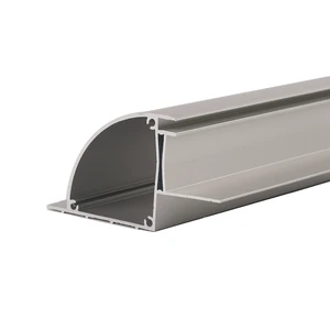 Irregular Shape Aluminum Decorative Lighting Recessed LED Plasterboard Aluminum Alloy Hollow Profiles