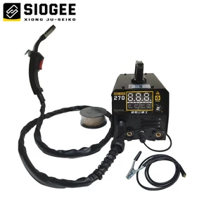 3 in 1 Welding Machine for 3200W 220V Handheld MIG/TIG/MMA Gasless 0.5-13mm & 3.2mm Rod 270A 2.8kg with 5 extra Large Capacitors