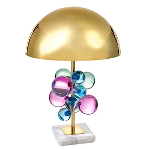 Modern Creative Crystal Decorated Living Room Bedroom Table Lamp
