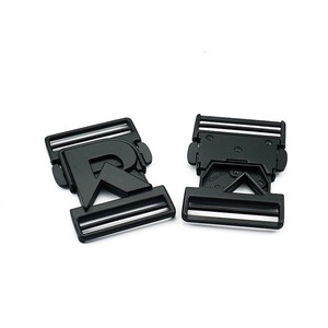 Wholesales High Quality Black Side Classic Durable Metal Quick Release Buckle