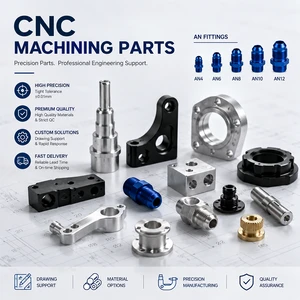High Precision Aluminum Fluid System Fittings 0.01mm Tolerance AN4 AN6 AN8 AN10 AN12 Aerospace Hydraulic Applications