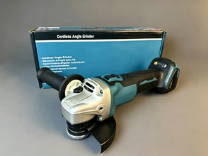 Efficient DGA404 Brushless Angle Grinder 18V Lithium Battery Slide 100/125mm Polishing Machine 4 Gear Industrial Cutting DIY