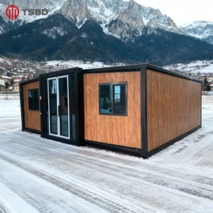 20ft Foldable Solar Container House Solar Panels Low Cost Construction Site Housing Solutions 20ft Container House For Sale