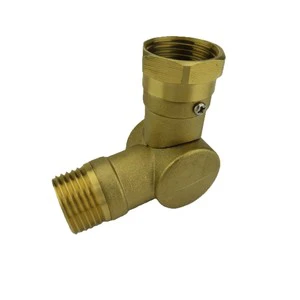 Prevents Kinking and Twisting - Compatible with Garden Hoses Adjustable 180° and 360° Brass Rotating Connector
